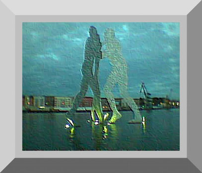 LOCHMENSCHEN (c) De Toys, 16.9.2004 ("Molecule Man" Sculpture)