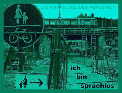 De Toys, 1990: PARADOXIE DER REFLEXION (c) Foto: 12.6.2011 (Alt-Stralau, Berlin)