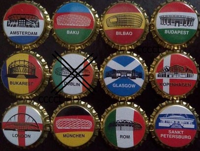 11 of 12 Gaffel EM 2020 2021 (soccer euro cup)