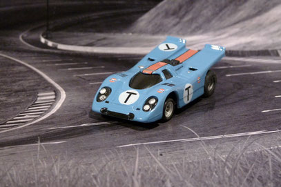 Faller AMS Aurora AFX Porsche 917k Gulf - Sebring 1970