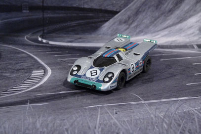 Faller AMS AURORA AFX Porsche 917k Maritini Racing