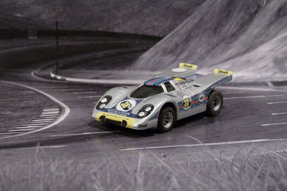 Faller AMS AURORA AFX Porsche 917k Maritini Racing