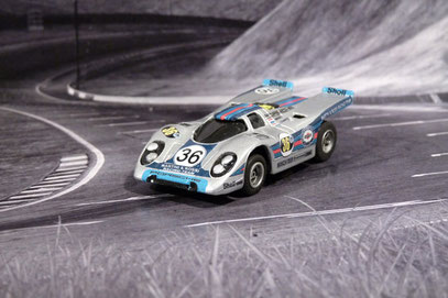 Faller AMS AURORA AFX Porsche 917k Maritini Racing