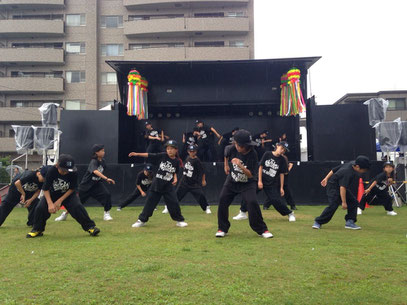 平塚市七夕ショーヒップホップダンススクール キッズダンス HIPHOP DANCE SCHOOL  神奈川有名ダンススクールstudio blackn