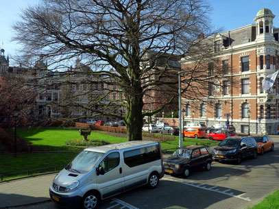 Alte Bebauung am Kon. Emmaplein gegenüber der Kunsthal