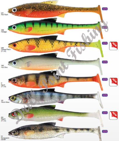 Ein super Softbait und Hecht Magnet, der Real Rider Paddle Tail! Jetzt günstig online kaufen!
