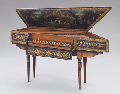 Polygonal virginal, 1574 ,Joseph Salodiensis (Italian, 1559–1574 Italian) © 2015 Museum of Fine Arts, Boston