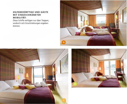 Kabinen auf der A-ROSA BELLA 2026 