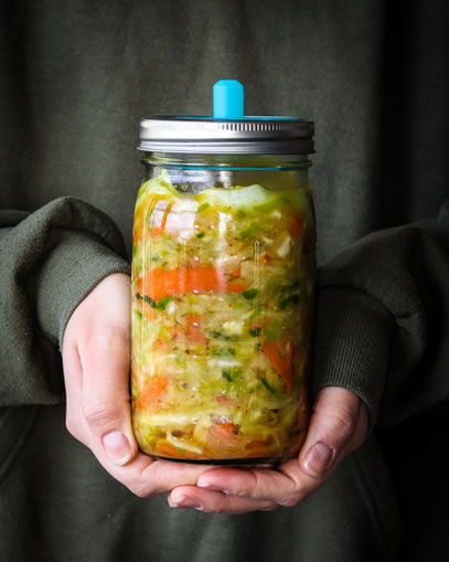 Sauerkraut Kimchi Style - Pimp my Sauerkraut!