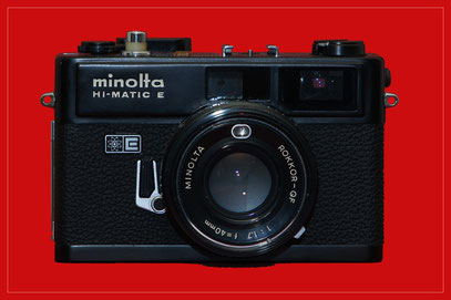 MINOLTA Hi-Matic E schwarz