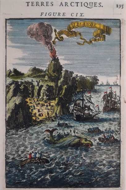 terres arctiques . eine zuletzt gekaufte postkarte aus island (aus heutiger sicht: ein vorbote!)