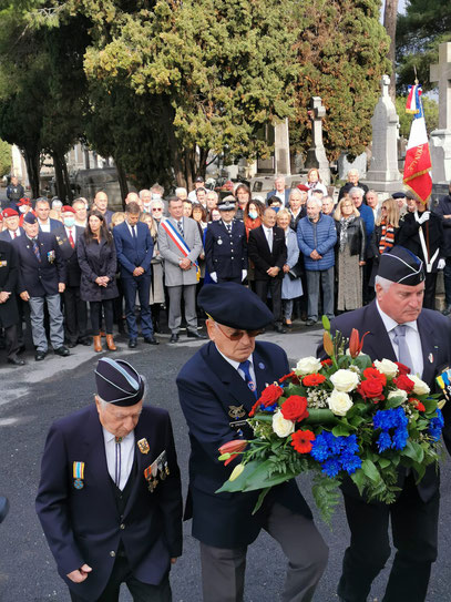 11 NOVEMBRE 2021  MONUMENT A AGDE