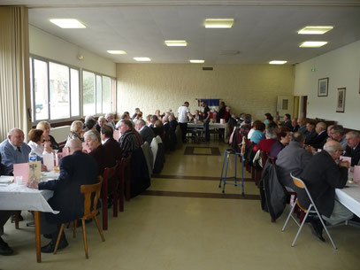 REPAS AG 2014 Salle du MESS Escadron HIRSON