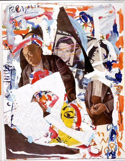 NEW YORK 4, collage, 1988