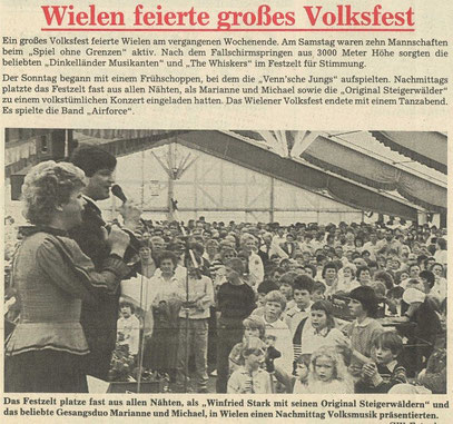 Grafschafter Wochenblatt, 17. Juni 1987