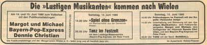 Grafschafter Nachrichten, 14. Juni 1986