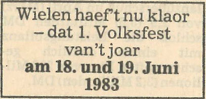 Zeitungsausschnitt, 1983