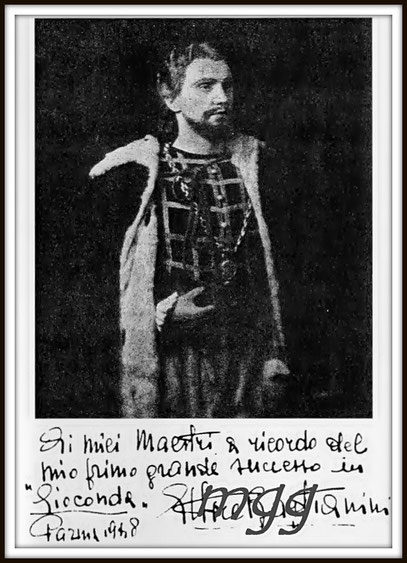 Alvise Badoero - LA GIOCONDA - Parma Teatro Regio 7.2.1948