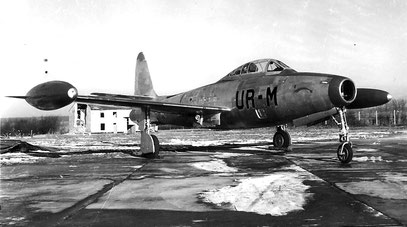  F-84G en ligne