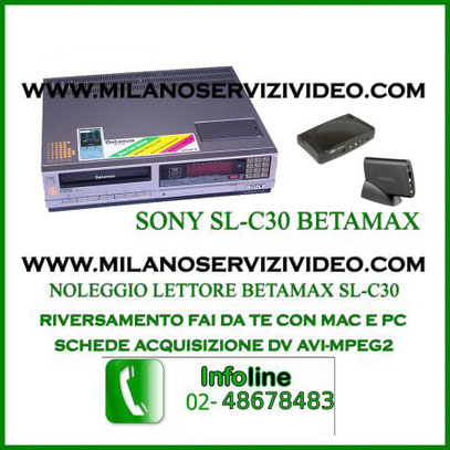 lettore sony betamax funzionante ottime condizioni milano