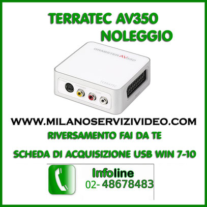 scheda acquisizione video terratec AV-350 milano