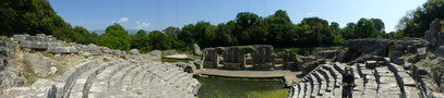 Butrint südlichste Teil von Albanien