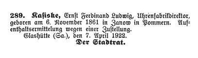 Quelle: Müglitztal-Nachrichten vom07. April 1922