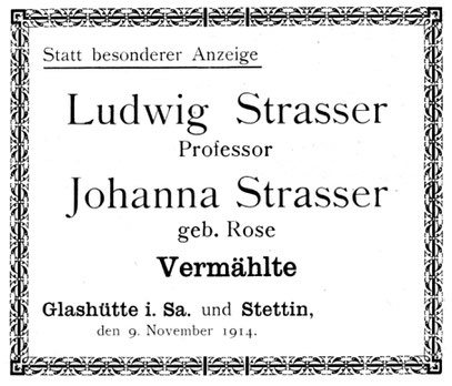 Quelle Allgemeines Journal der Uhrmacherkunst 1914 Nr.22 Anzeige iV 