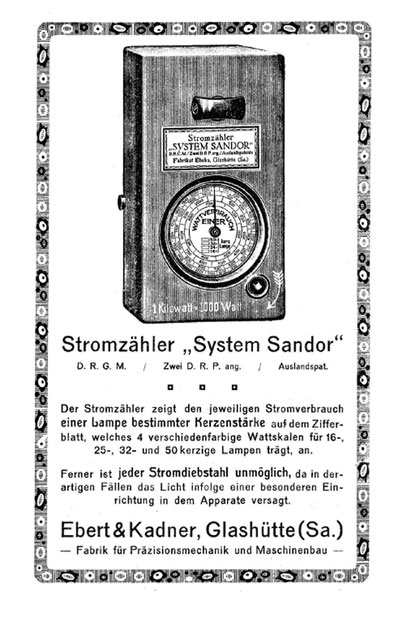 Quelle: "Saxonia" Bericht für die Alten Herren der Schülervereinigung "Saxonia" an der Deutschen Uhrmacherschule zu Glashütte Heft Nr.26 vom Juni 1924