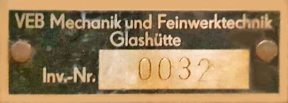 Inventarschild