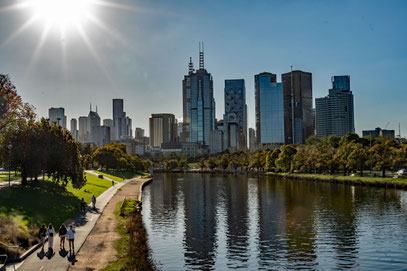 Melbourne; Yarra River
