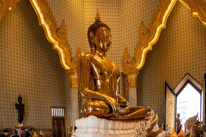 Bangkok; Wat Tramit; Golden Buddha