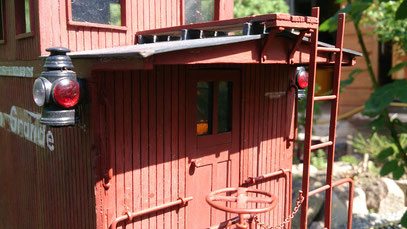 Hand Made Long Caboose D&RGW