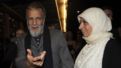 Yusuf Islam on the red carpet last night for the premiere of the musical Moonshadow at Melbourne's Princess Theatre. Picture: Nicole Garmston Source: Herald Sun