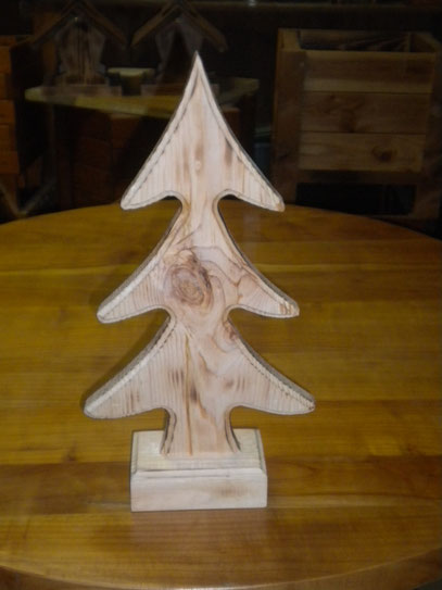 Weihnachtsdeko aus Holz