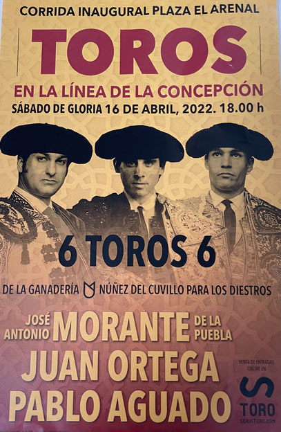 Toros de Nuñez del Cuvillo pour Morante de la Puebla, Juan Ortega et Pablo Aguado