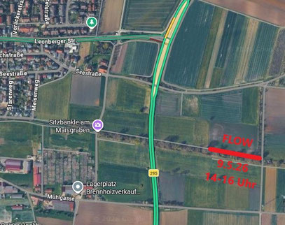 Maisgraben Probenstelle 9.5.2026