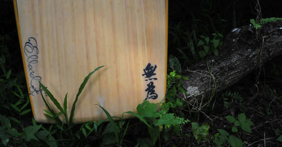 Wu Wei Mini Simmons by elleciel custom surfboards