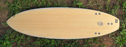 elleciel bamboo custom surfboard