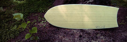 Mini Simmons bamboo surf quad Elleciel Custom Surfboards Phuket Thailand 