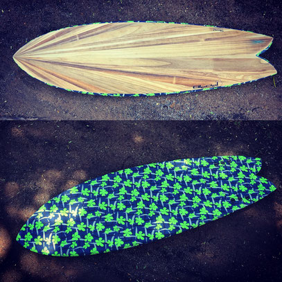 #474 Tribal Fish Venturi bottom 5'8"