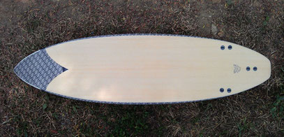 elleciel surfboards wood inlay