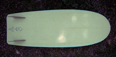 Scott's self shaped Paddle Pop 4'11"