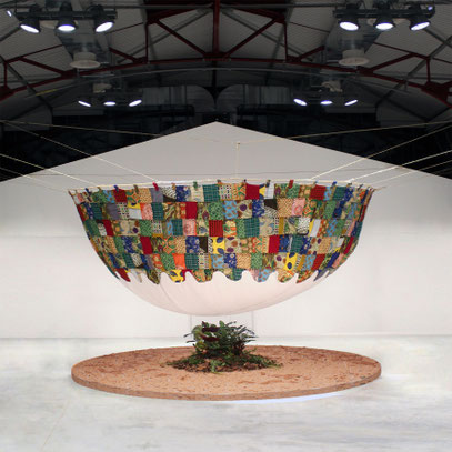 Les glaciers du Kilimandjaro, installation, Halle des Douves - Bordeaux, 2017