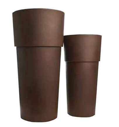 pot design, pots design, pots hauts ronds, pots haut ronds, pots de decoration, pots d'extérieur, pots d extérieur