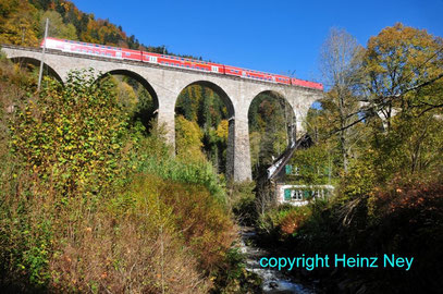 Ravennabrücke Höllental Schwazwald