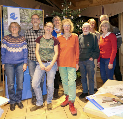 von links: Rosmarie Wagenstaller, Thomas Teich, Kerstin Schwaiger, Dorothea Haas, Monika Springmann, Jo Dalloz, Karin Hodl, Erhard Dick, Waltraud Wirthl