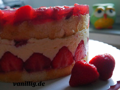torte, fraisier, erdbeeretorte, erdbeere