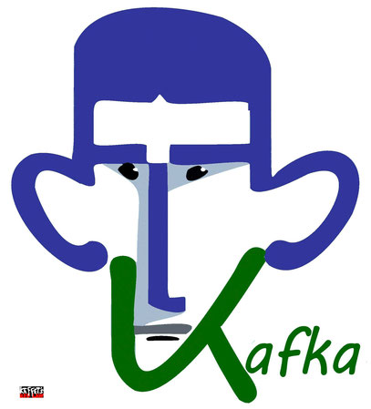 Franz Kafka cartoon