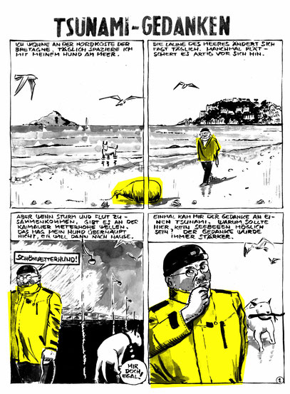 Tsunamie Bretagne Comic
